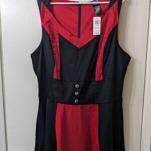 Marvel Universe Scarlet Witch Fit and Flare Dress